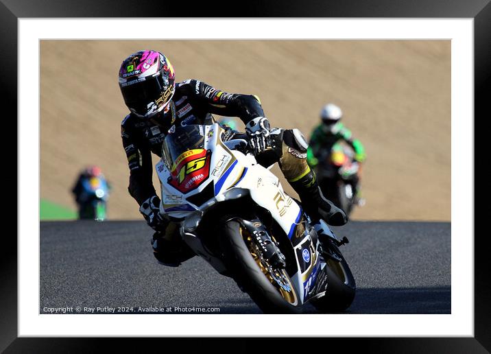 Pirelli National Junior Superstock. Framed Mounted Print by Ray Putley