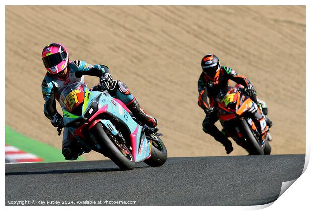 Pirelli National Junior Superstock- Brands Hatch  Print by Ray Putley