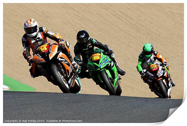 Pirelli National Junior Superstock- Brands Hatch  Print by Ray Putley