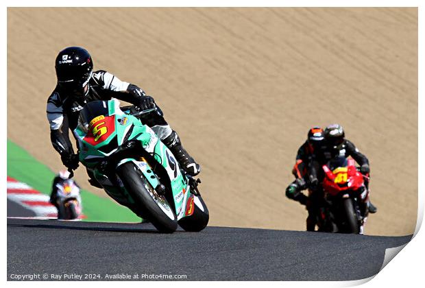 Pirelli National Junior Superstock- Brands Hatch  Print by Ray Putley