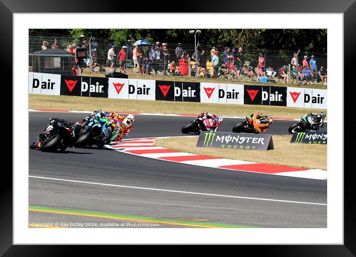 Pirelli National Junior Superstock- Brands Hatch  Framed Mounted Print by Ray Putley