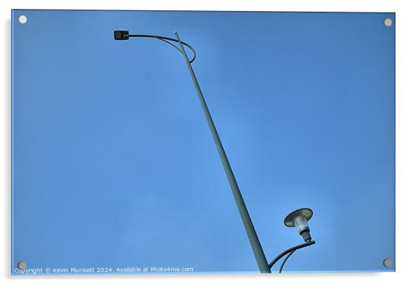 Road Lamp Post. Ho Chi Minh City. Vietnam Acrylic by Kevin Plunkett