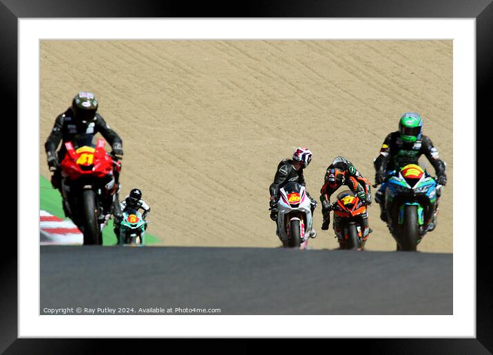 Pirelli National Junior Superstock- Brands Hatch  Framed Mounted Print by Ray Putley