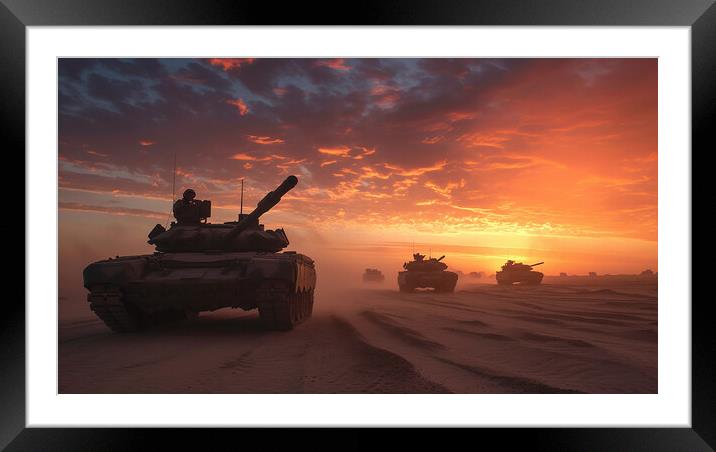  Battle of the Bridges Framed Mounted Print by Airborne Images