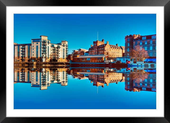 The Shore, Leith Framed Mounted Print by Alison Chambers