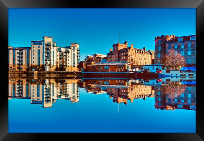 The Shore, Leith Framed Print by Alison Chambers