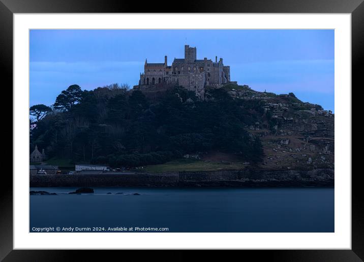 St Michael's Mount Framed Mounted Print by Andy Durnin
