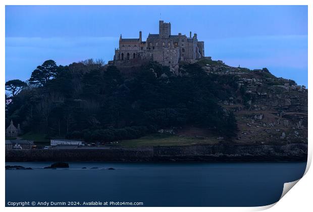 St Michael's Mount Print by Andy Durnin