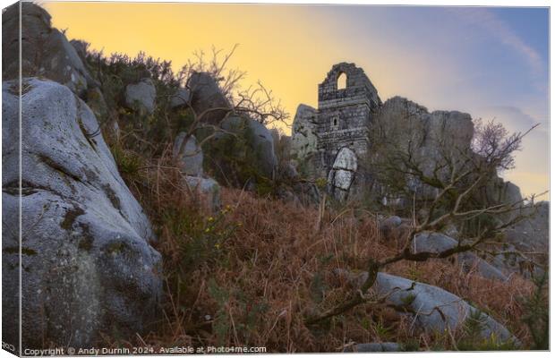 Roche Rock Canvas Print by Andy Durnin
