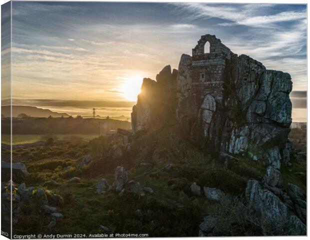 Roche Rock Canvas Print by Andy Durnin