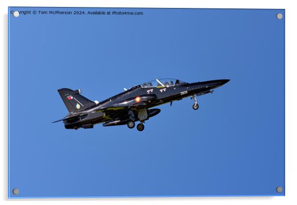 British Aerospace Hawk Mk167 Acrylic by Tom McPherson