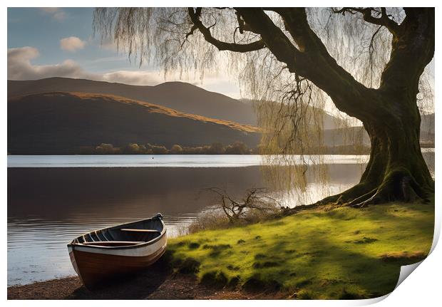 Loch Lomond Print by Picture Wizard