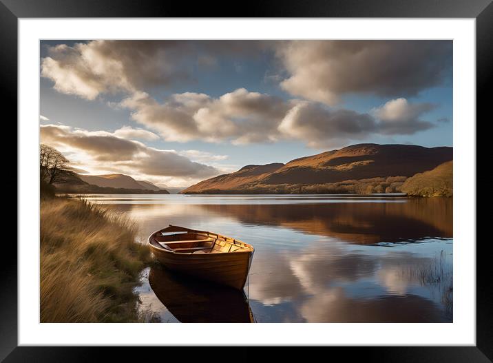 Loch Lomond Framed Mounted Print by Picture Wizard