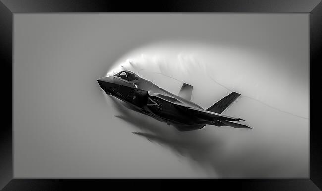 Lockheed Martin F35B Lightning II Framed Print by Airborne Images