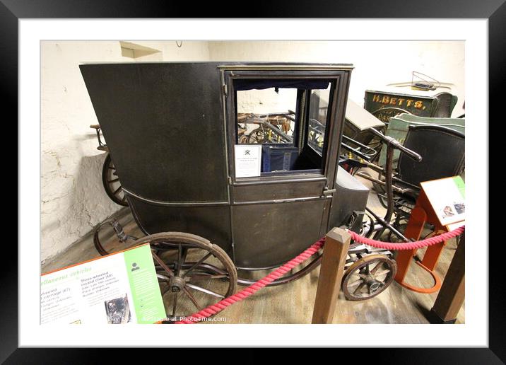 Tyrwhitt-drake Museum of Carriages – England, UK. Framed Mounted Print by Ray Putley