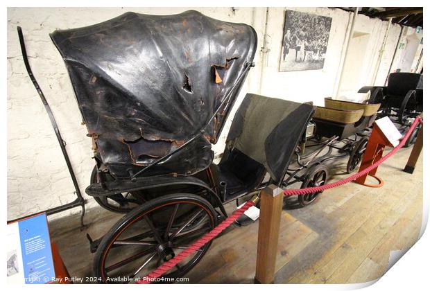 Tyrwhitt-drake Museum of Carriages – England, UK. Print by Ray Putley