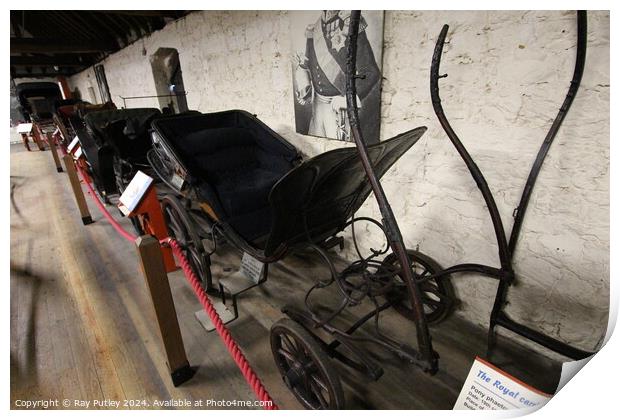 Tyrwhitt-drake Museum of Carriages – England, UK. Print by Ray Putley
