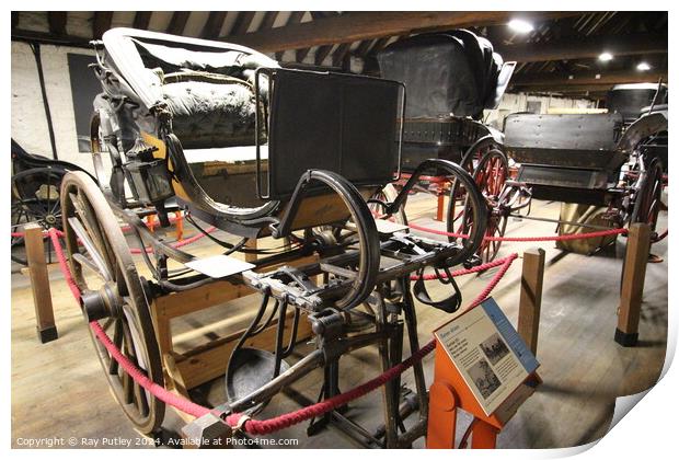 Tyrwhitt-drake Museum of Carriages – England, UK. Print by Ray Putley