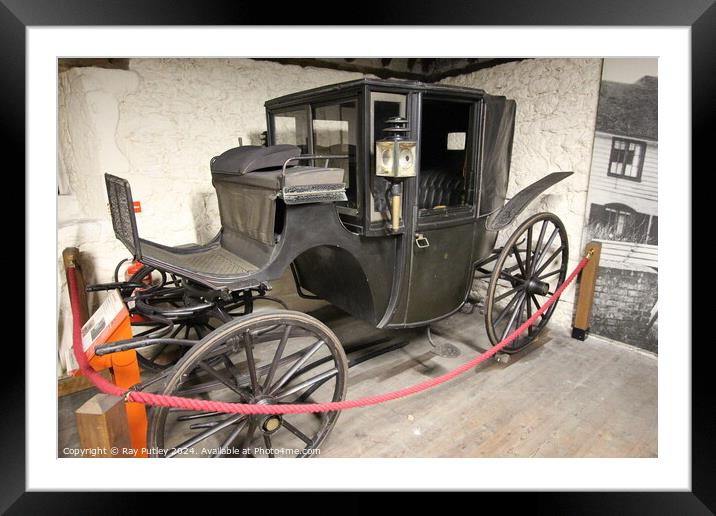 Tyrwhitt-drake Museum of Carriages – England, UK. Framed Mounted Print by Ray Putley