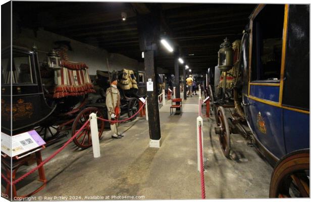 Tyrwhitt-drake Museum of Carriages – England, UK. Canvas Print by Ray Putley