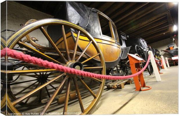 Tyrwhitt-drake Museum of Carriages – England, UK. Canvas Print by Ray Putley