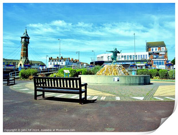 Skegness, Lincolnshire. Print by john hill