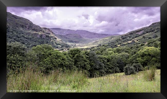 Snowdonia a majestic landscape Framed Print by jim Hamilton