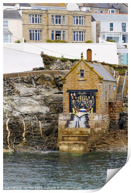 Porthleven Cornwall   Print by Jim Key