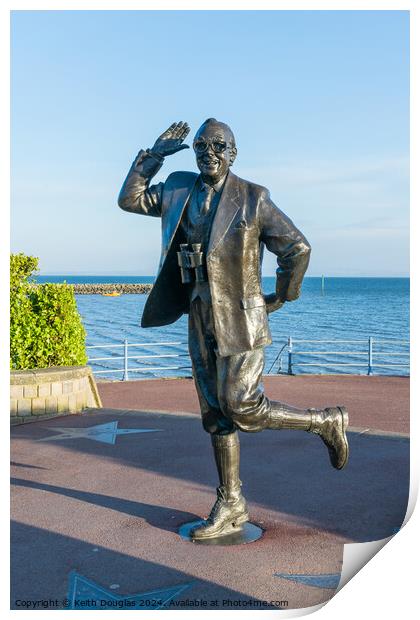 Eric Morecambe: Bring me Sunshine, in your smile Print by Keith Douglas