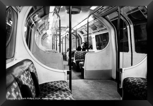 Bakerloo Line Framed Print by Mark Phillips