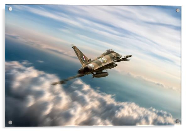 Eurofighter Typhoon GiNA Acrylic by J Biggadike