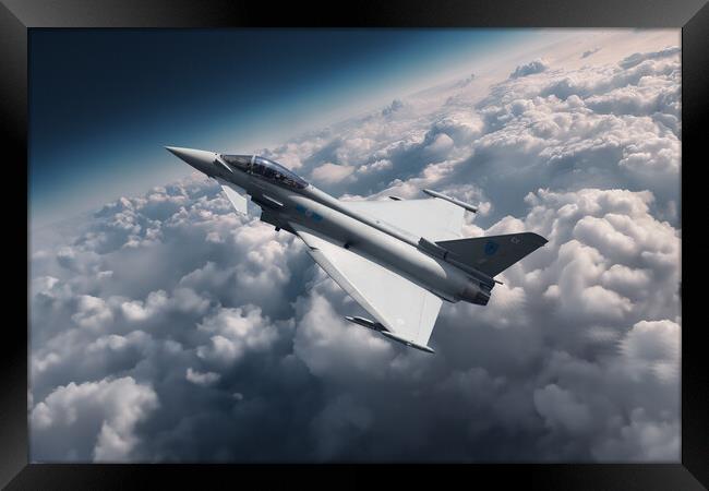 Eurofighter Typhoon The Eyes of the Army Framed Print by J Biggadike