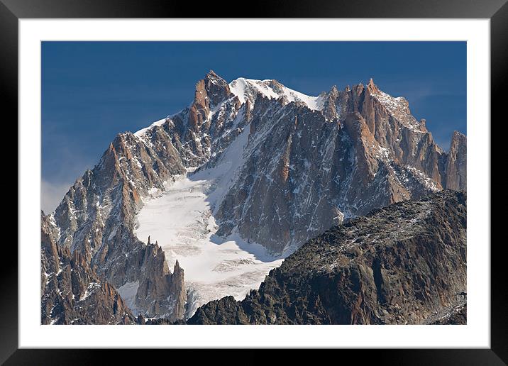 The begining of a glacier Framed Mounted Print by Sergey Golotvin