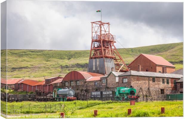 The Big Pit National Coal Museum, Blaenaven, Wales Canvas Print by Phil Lane