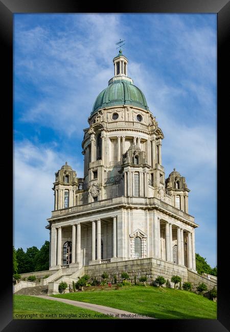 The Ashton Memorial in Williamsons Park, Lancaster Framed Print by Keith Douglas