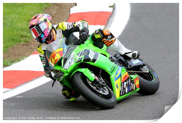 Pirelli National Junior Superstock- Brands Hatch  Print by Ray Putley