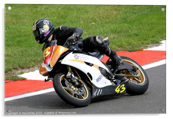 Pirelli National Junior Superstock- Brands Hatch 2 Acrylic by Ray Putley