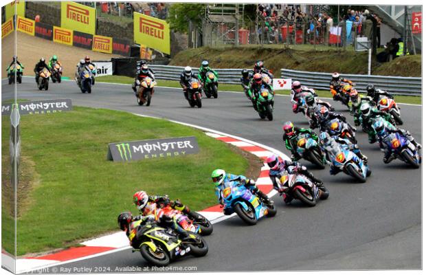 Pirelli National Junior Superstock- Brands Hatch 2023 Canvas Print by Ray Putley