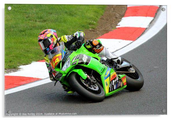 Pirelli National Junior Superstock- Brands Hatch 2023 Acrylic by Ray Putley