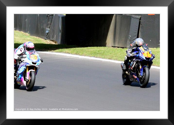 Pirelli National Junior Superstock- Brands Hatch 2023 Framed Mounted Print by Ray Putley