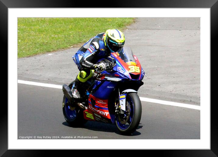 Pirelli National Junior Superstock- Brands Hatch 2023 Framed Mounted Print by Ray Putley