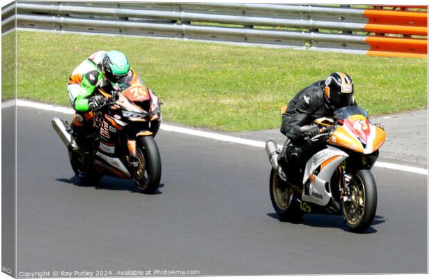 Pirelli National Junior Superstock- Brands Hatch 2023 Canvas Print by Ray Putley