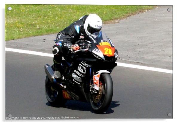 Pirelli National Junior Superstock- Brands Hatch 2023 Acrylic by Ray Putley