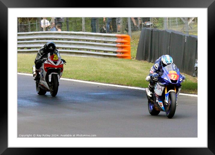 Pirelli National Junior Superstock- Brands Hatch 2023 Framed Mounted Print by Ray Putley