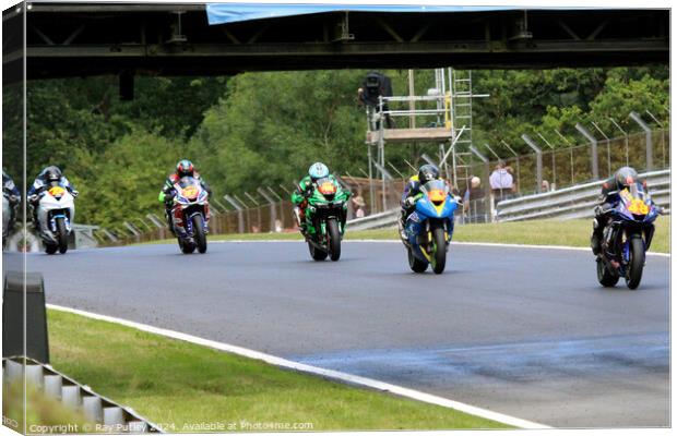 Pirelli National Junior Superstock- Brands Hatch 2023 Canvas Print by Ray Putley