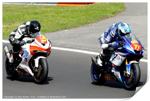 Pirelli National Junior Superstock- Brands Hatch 2023 Print by Ray Putley