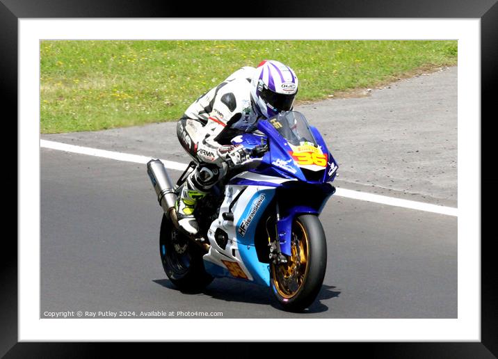 Pirelli National Junior Superstock- Brands Hatch 2023 Framed Mounted Print by Ray Putley