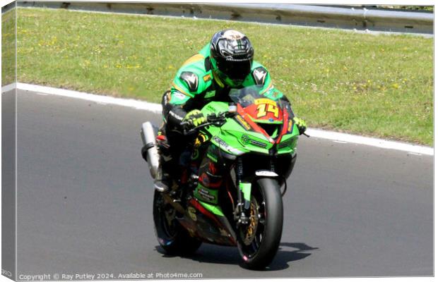 Pirelli National Junior Superstock- Brands Hatch 2023 Canvas Print by Ray Putley