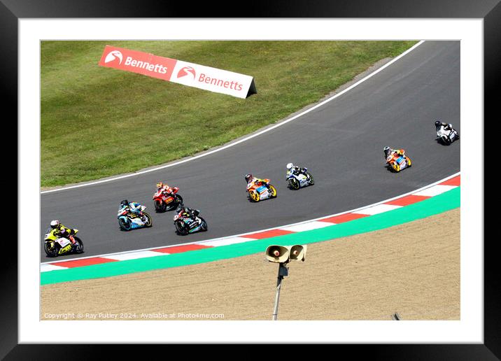R&G British Talent Cup - Brands Hatch 2023 Framed Mounted Print by Ray Putley