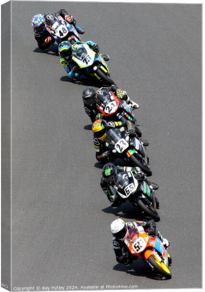 R&G British Talent Cup - Brands Hatch 2023 Canvas Print by Ray Putley